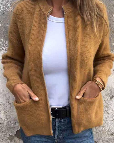 Celeste | The Perfect Knitted Zip-Up