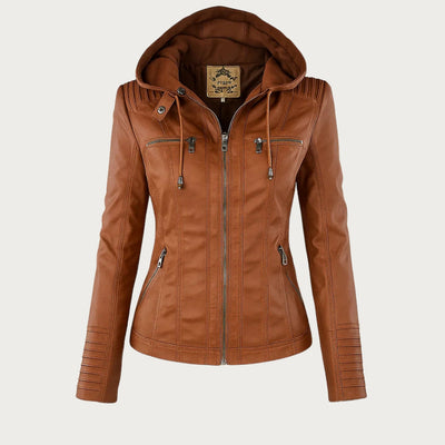Elvi | Stylish and Edgy Leather Jacket