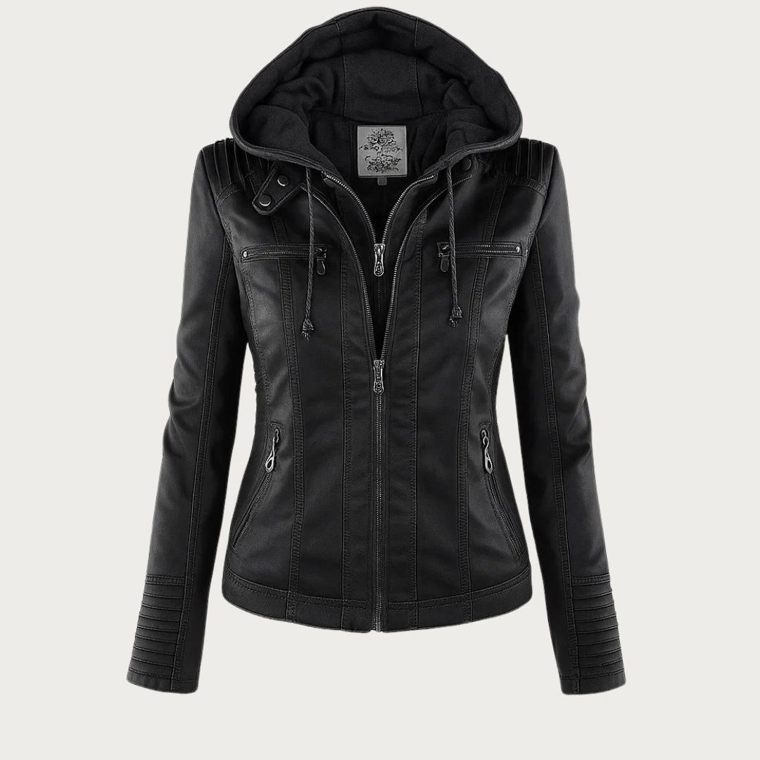 Elvi | Stylish and Edgy Leather Jacket
