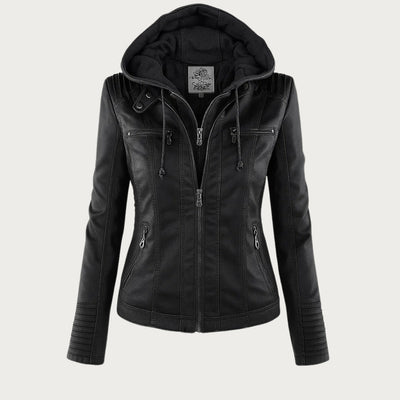 Elvi | Stylish and Edgy Leather Jacket