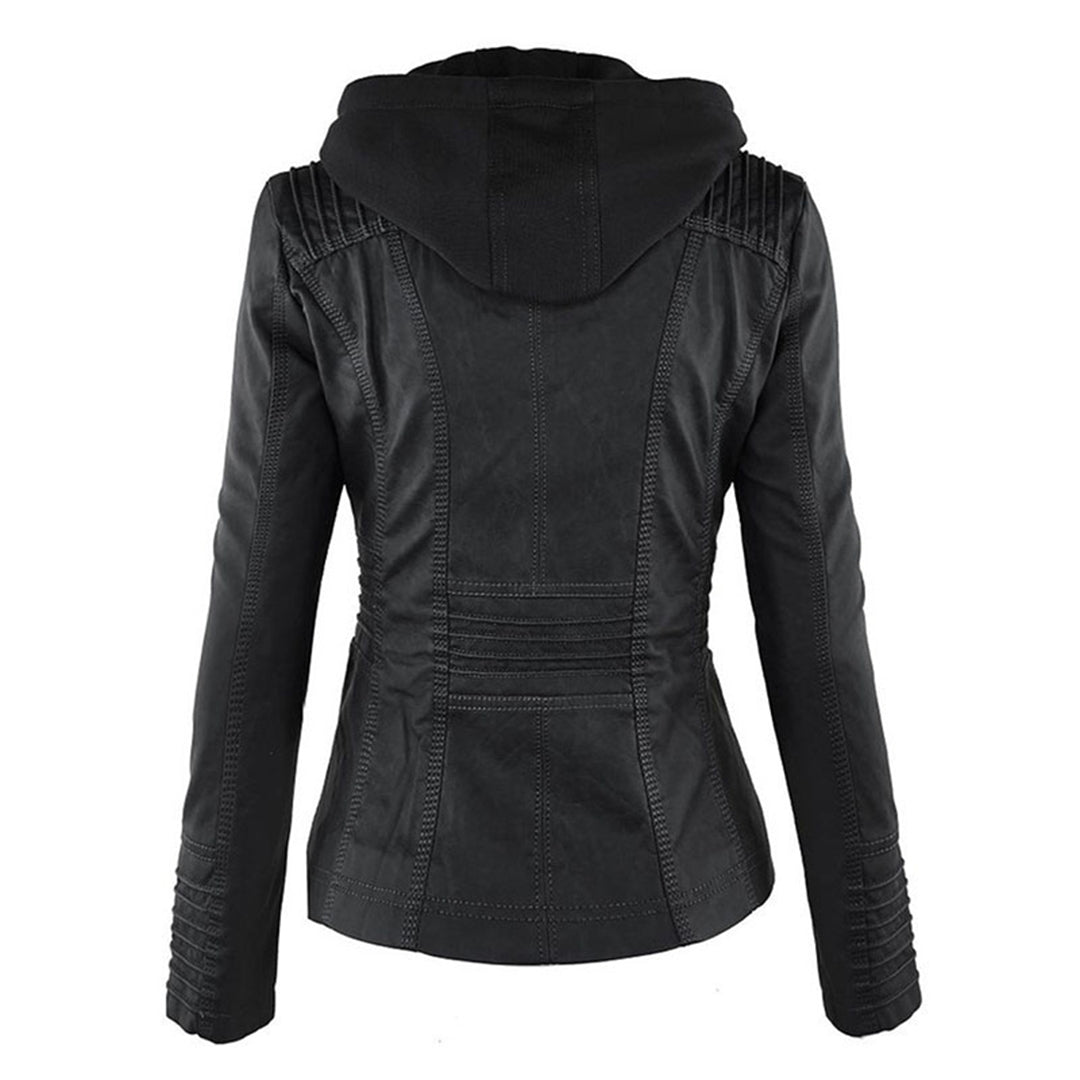 Elvi | Stylish and Edgy Leather Jacket