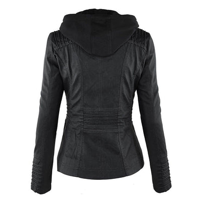 Elvi | Stylish and Edgy Leather Jacket