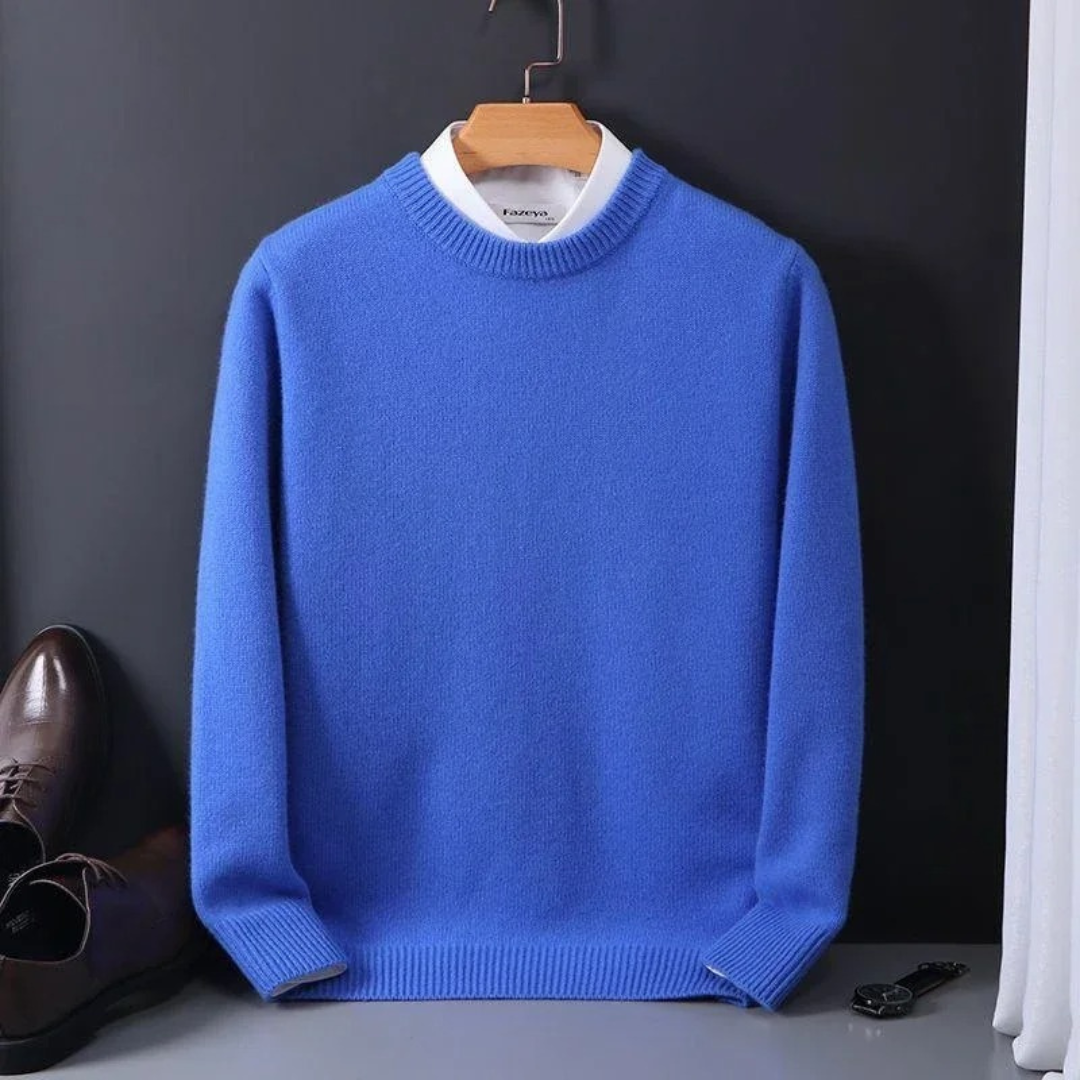 Victor | Wool Crew Neck Sweater
