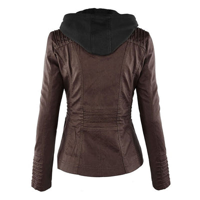 Elvi | Stylish and Edgy Leather Jacket