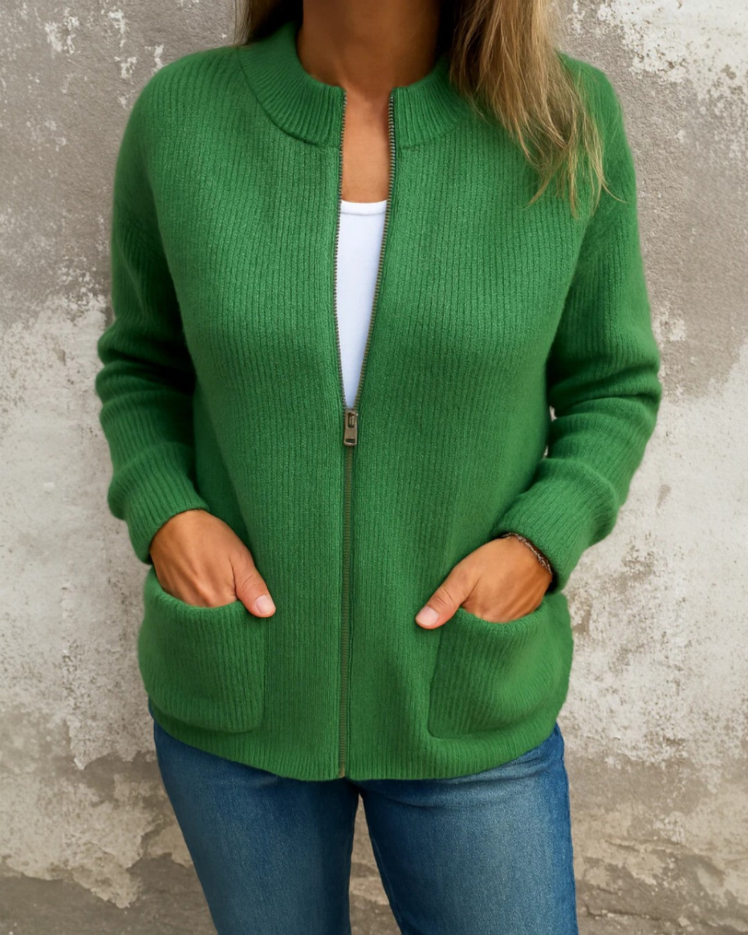 Celeste | The Perfect Knitted Zip-Up