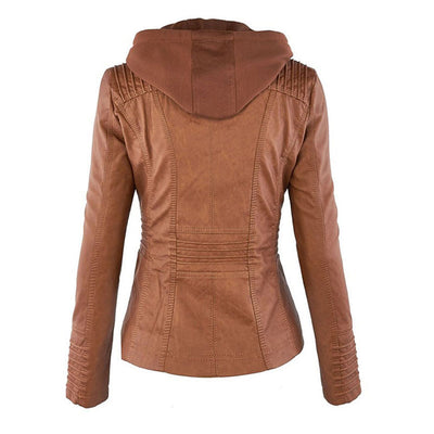 Elvi | Stylish and Edgy Leather Jacket