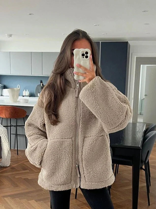 Natasha | Soft warm winter coat
