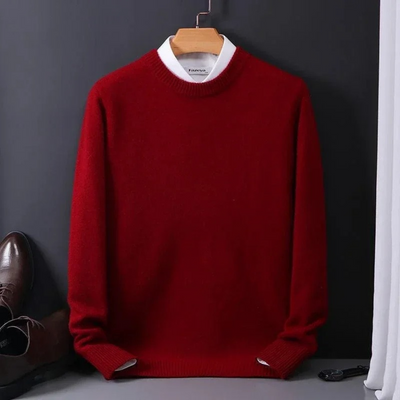 Victor | Wool Crew Neck Sweater
