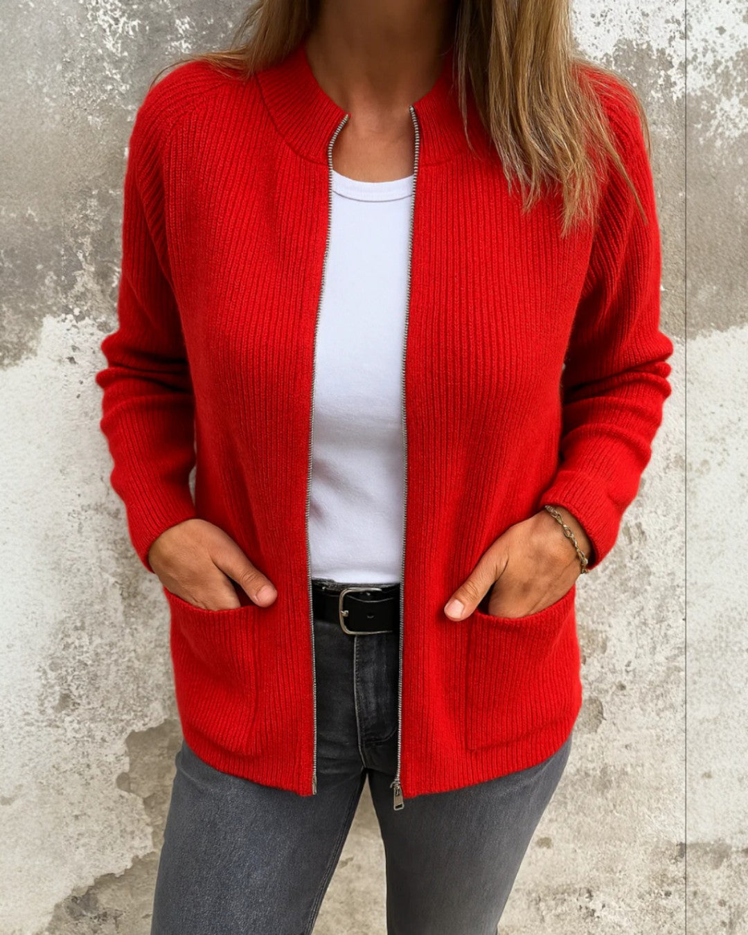 Celeste | The Perfect Knitted Zip-Up