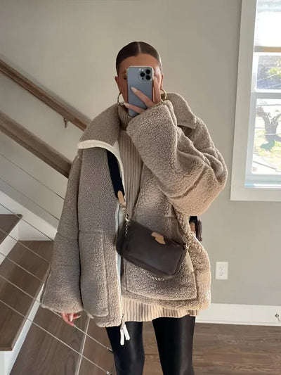 Natasha | Soft warm winter coat