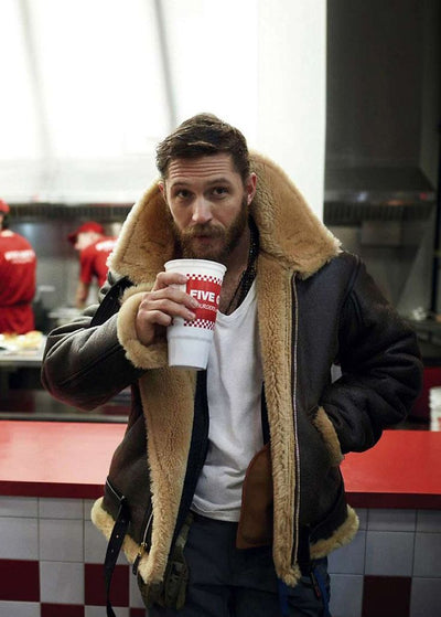 Bomber Jacket | Luxury shearling leather jacket