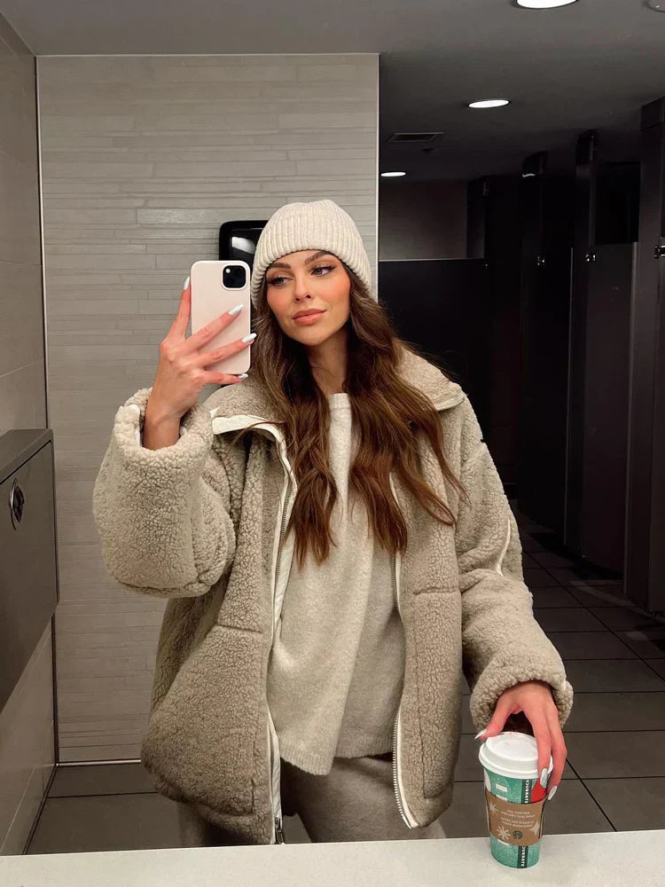 Natasha | Soft warm winter coat