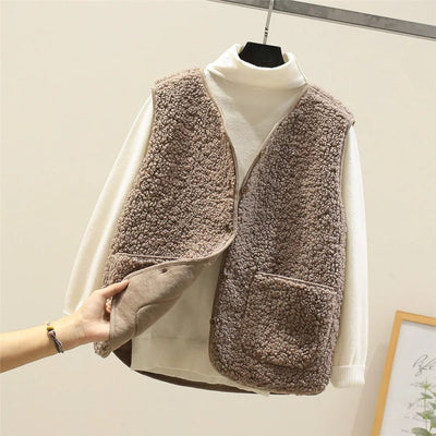 Leila Teddy Vest