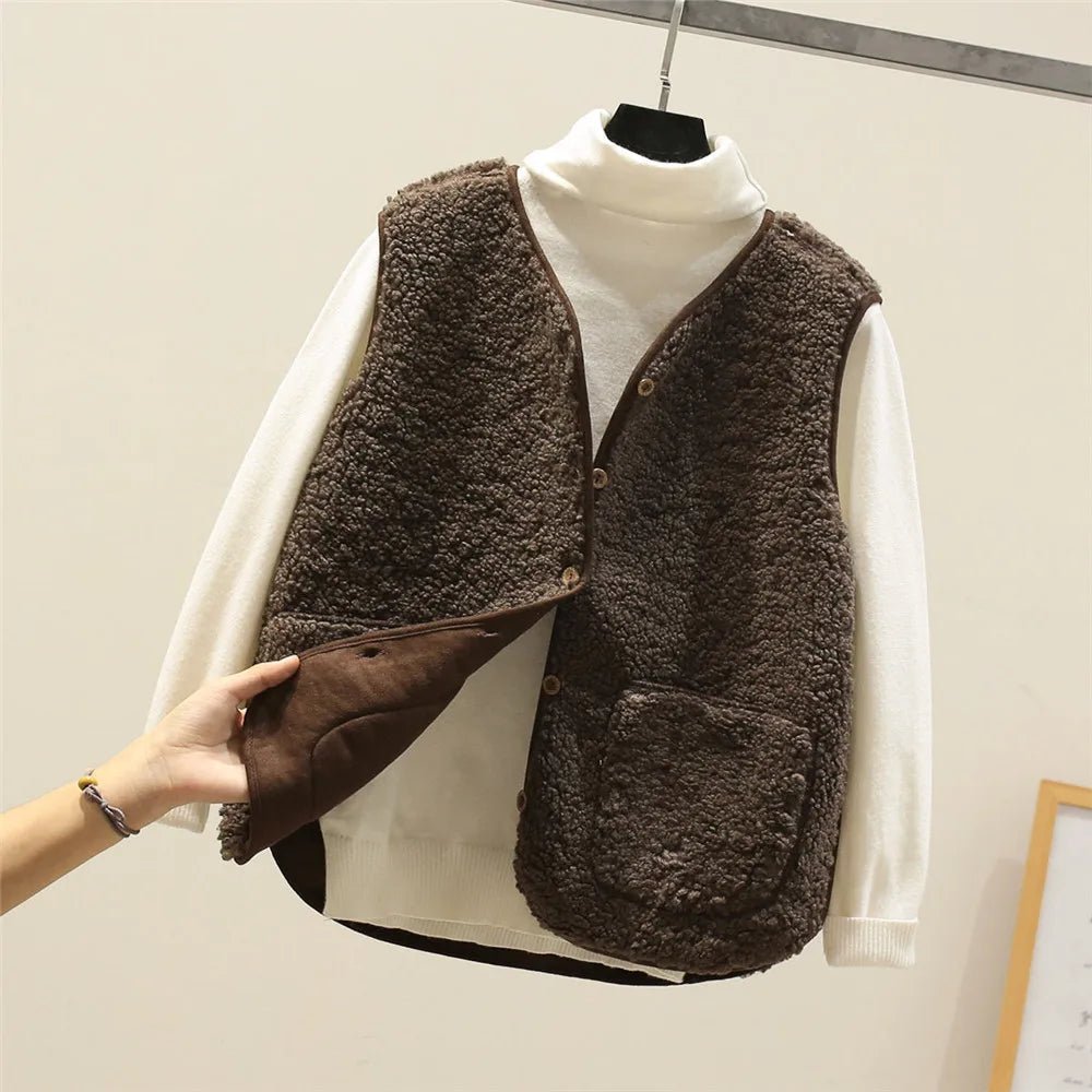 Leila Teddy Vest