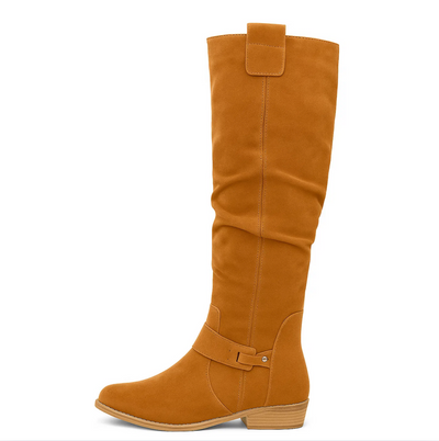 Elegant Suede Women's Boots