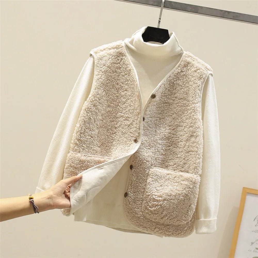 Leila Teddy Vest