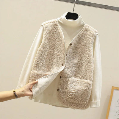 Leila Teddy Vest