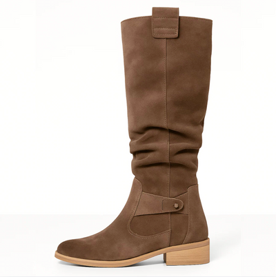 Elegant Suede Women's Boots